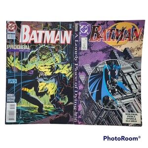 Random BATMAN Comics #512 (1994) #440 (1989)